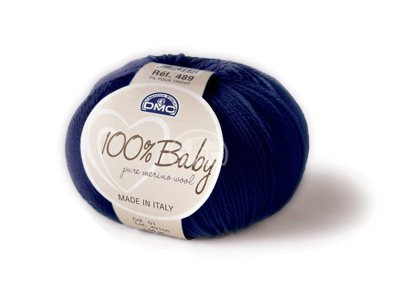 DMC 100% Baby Merino 50g Yarn 4Ply