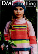 DMC Woolly Merino Pattern Leaflet - Girls Jumper and Hat
