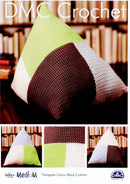 DMC Natura Medium Crochet Pattern Leaflet - Triangular Cushion 
