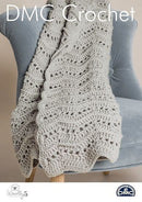 DMC Woolly 5 Crochet Pattern Leaflet - Warm and Wavy Throw