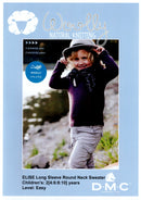 DMC Woolly Merino Pattern Leaflet - Elise Kids Round Neck Sweater
