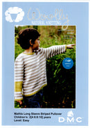DMC Woolly Merino Pattern Leaflet - Mathis Kids Striped Pullover