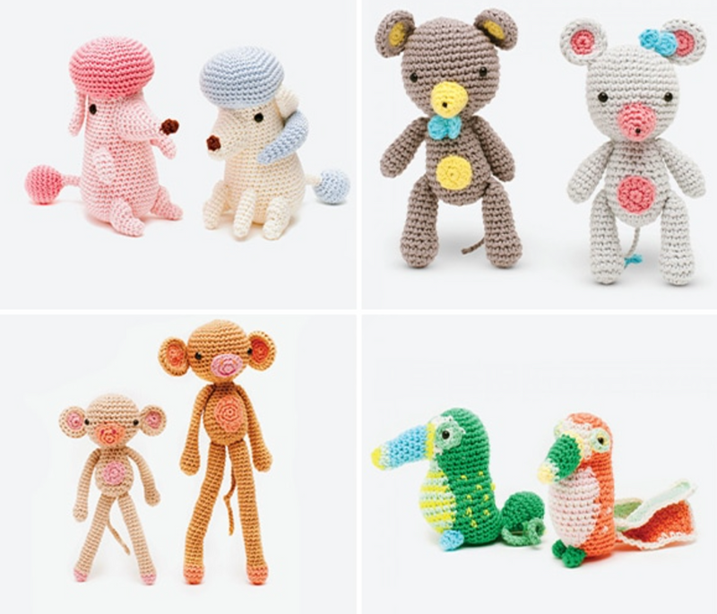 DMC Happy Cotton Amigurumi Two Of A Kind Book 3