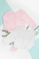 DMC 100% Baby Cotton Pattern Book - 12 Baby Knitting & Crochet Projects