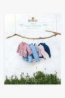 DMC 100% Baby Cotton Pattern Book - 12 Baby Knitting & Crochet Projects