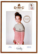 DMC Woolly Merino Pattern Leaflet - Kids Striped Sweater