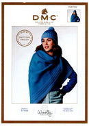 DMC Woolly Merino Pattern Leaflet - Womens Shawl & Beanie