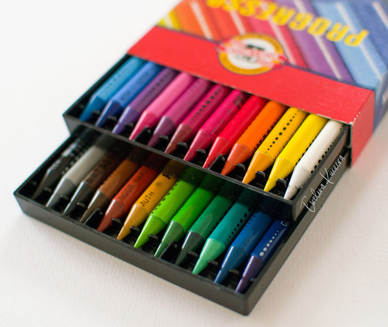 Koh I Noor Hardtmuth Progresso Woodless Coloured Pencils