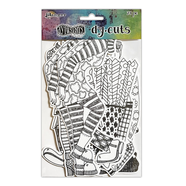 Ranger Dylusions 24 Piece Dy-Cuts Me Bodies