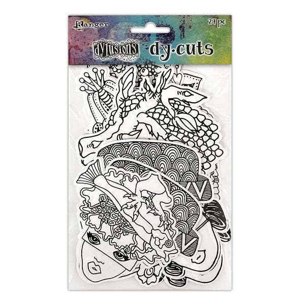 Ranger Dylusions 24 Piece Dy-Cuts Me Heads