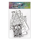 Ranger Dylusions 24 Piece Dy-Cuts Me Houses