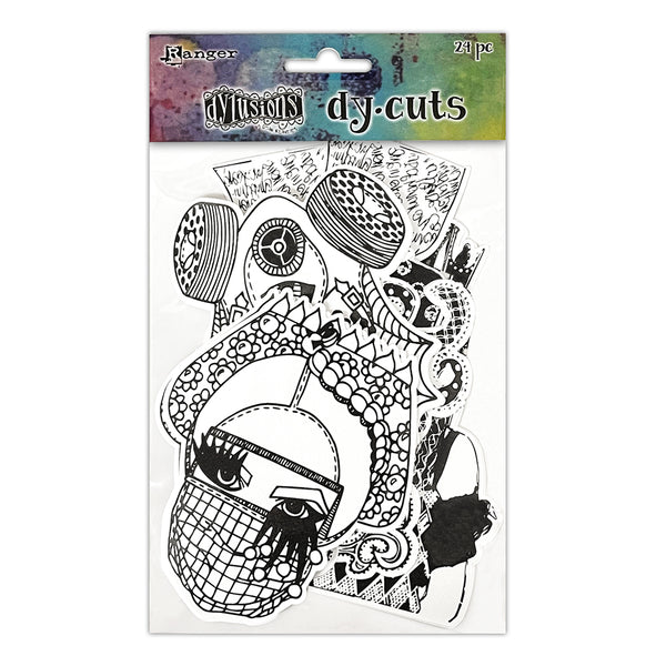Ranger Dylusions 24 Piece Dy-Cuts Surviving