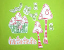 Dyan Reaveley's Dylusions Stamp Collection Toadstool Town