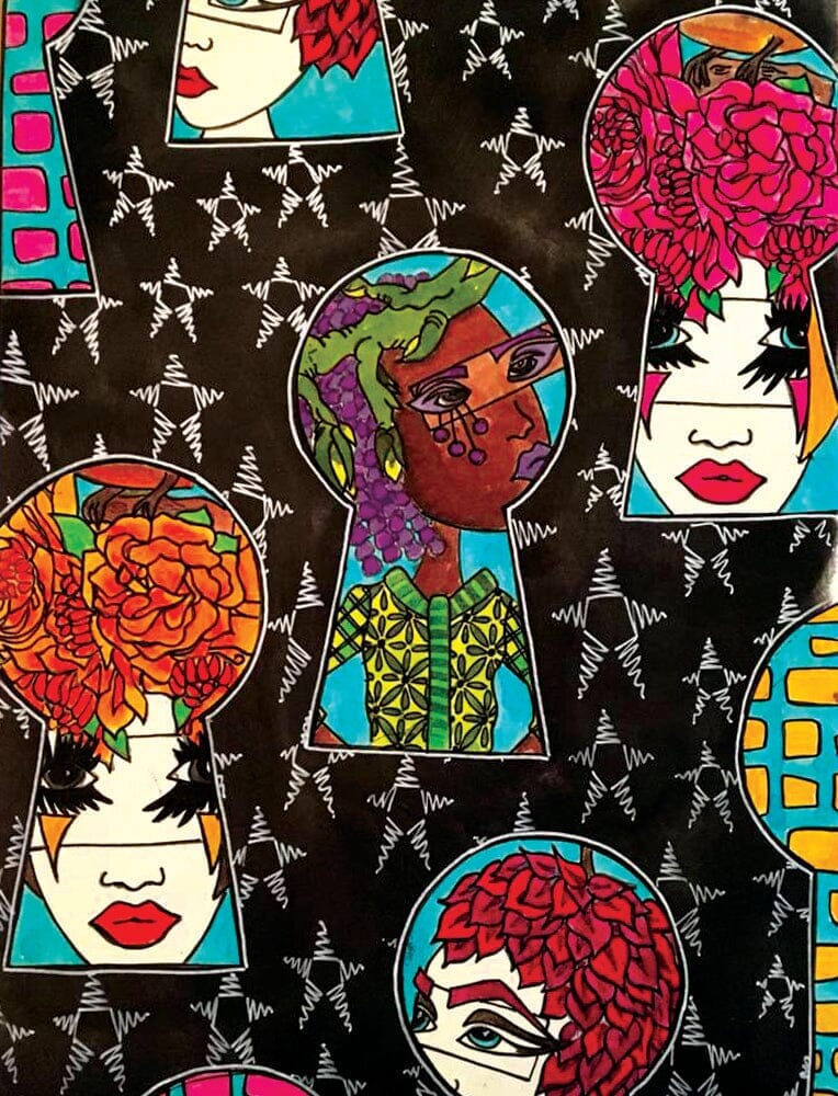 Dyan Reaveley's Dylusions Stamp Collection Never Forget Your Sparkle