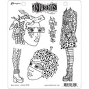 Dyan Reaveley's Dylusions Stamp Collection Nuts in May