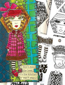 Dyan Reaveley's Dylusions Stamp Collection Just Be