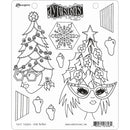 Dyan Reaveley's Dylusions Stamp Collection Tree Topper