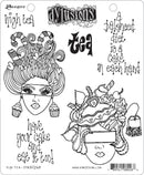 Dyan Reaveley's Dylusions Stamp Collection High Tea
