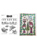 Dyan Reaveley's Dylusions Stamp Collection Holly and the Ivy
