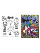 Dyan Reaveley's Dylusions Stamp Collection Just Robbin Along