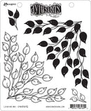 Dyan Reaveley's Dylusions Stamp Collection Leaf Me Be