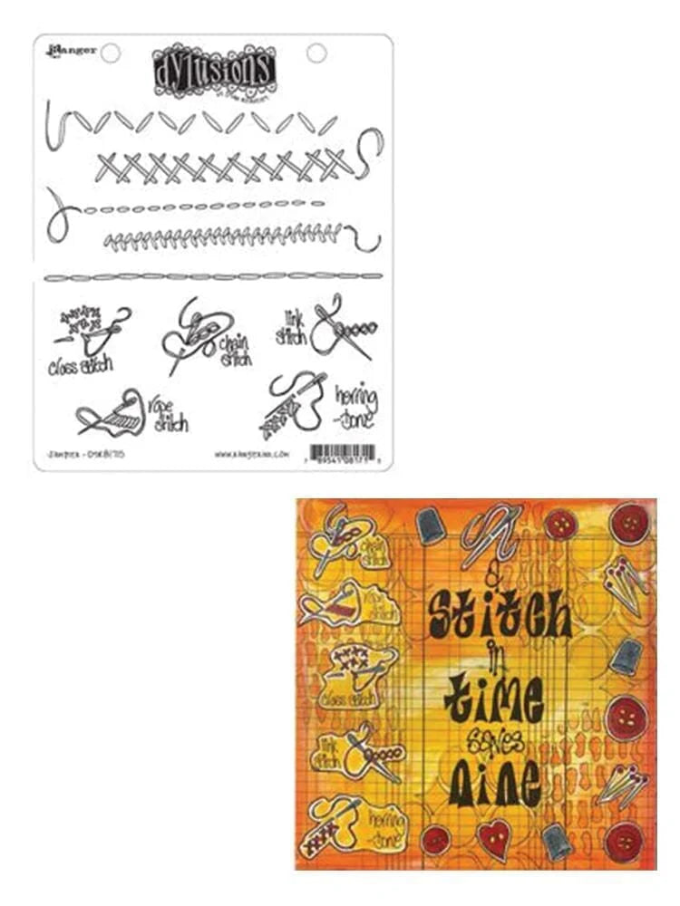 Dyan Reaveley's Dylusions Stamp Collection Sampler