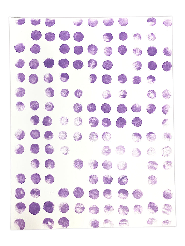 Ranger Dylusions Large 9x12 INCH Fresh Dots Stencil