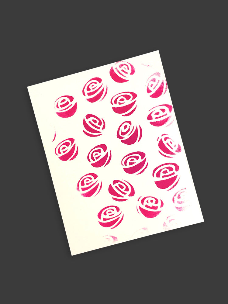 Ranger Dylusions Garden of Roses Stencil