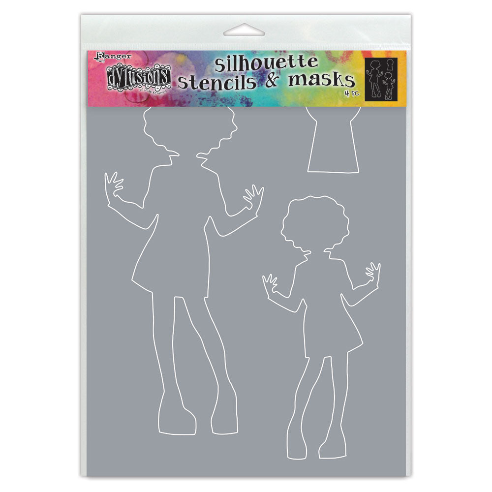 DYS68747 Ranger Dylusions Dyalog stencil Border it too | DYS68747