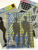 Ranger Dylusions Dyalog Silhouette Stencil Tom