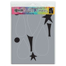 Ranger Dylusions Large 9x12 INCH A Ton of a Trees Stencil