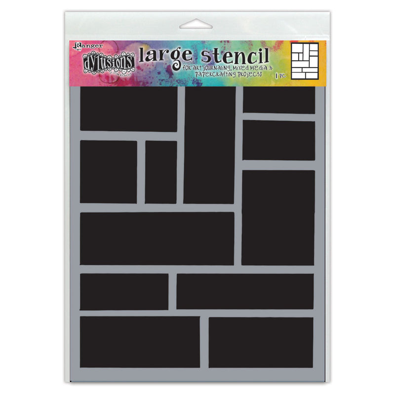 Ranger Dylusions Large 9x12 INCH Blocking Stencil
