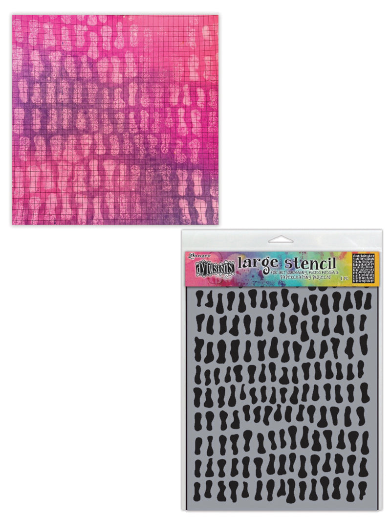 Ranger Dylusions Golden Nuggets Stencils