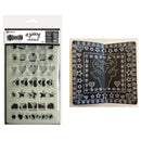 Ranger Dylusions Dyalog 9.25x8.25 INCH Stencil Sets Border It Again