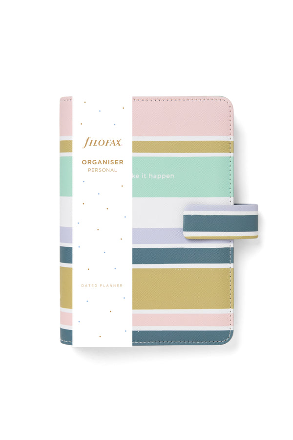 Filofax Good Vibes Personal Organiser Stripes