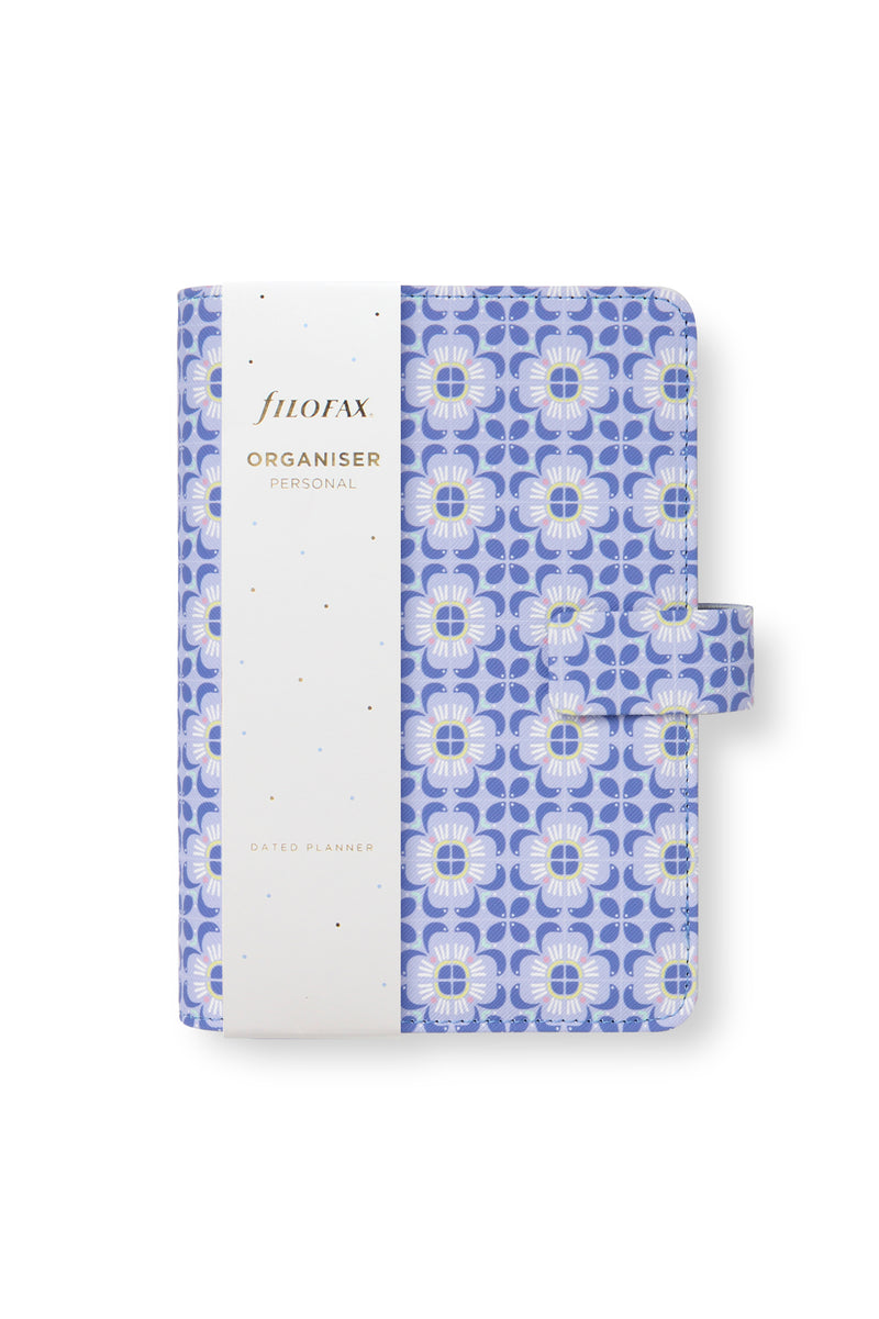 Filofax Mediterranean Personal Organiser Blue