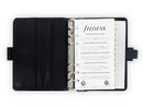 Filofax Metropol Black Personal Organiser