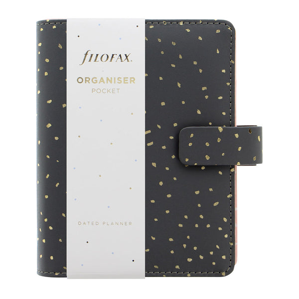 Filofax Confetti Pocket Organisers#Colour_CHARCOAL