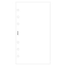 filofax white notepaper value pack personal refill