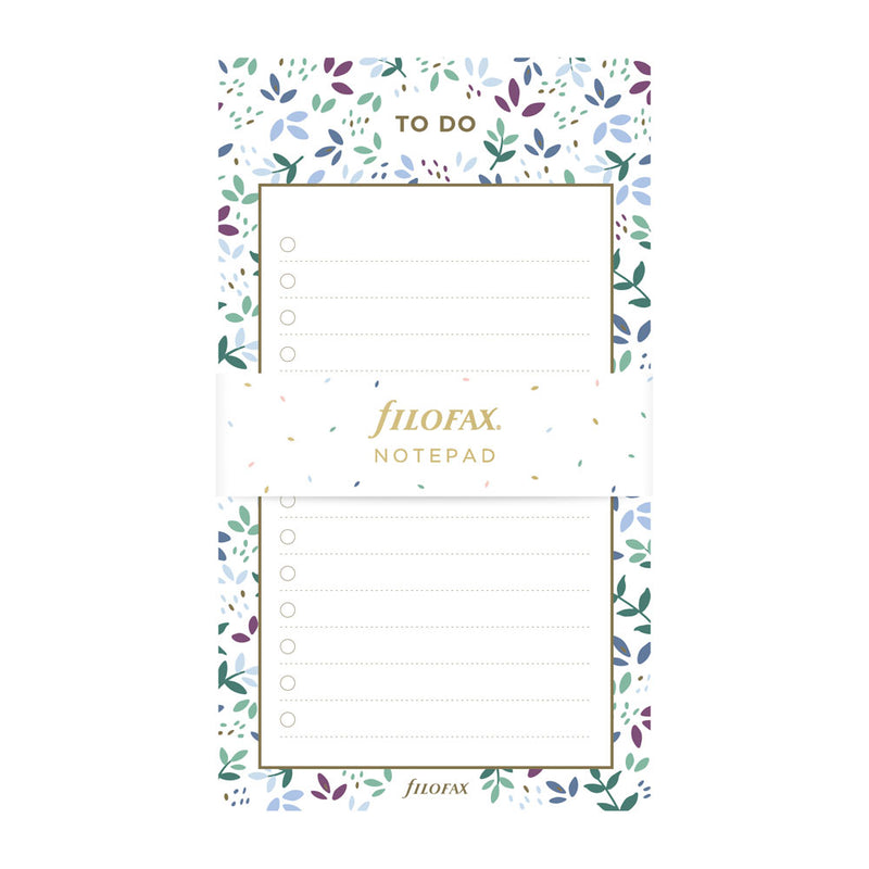 Filofax Garden To Do Notepad