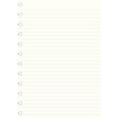 Filofax A4 White Notebook Refill