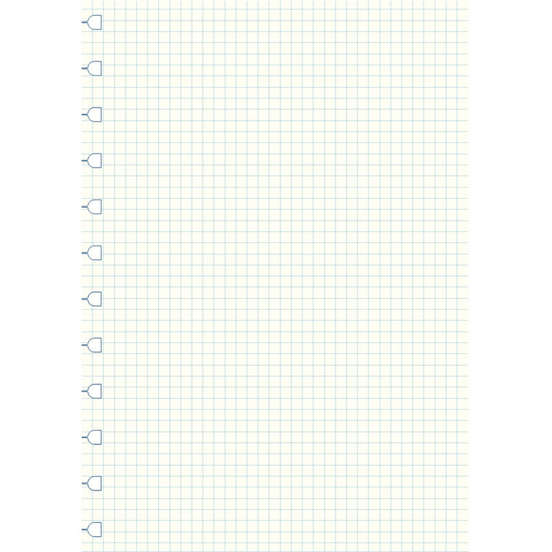 Filofax A4 White Notebook Refill