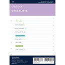Filofax A5 Clipbook Checklist Refill