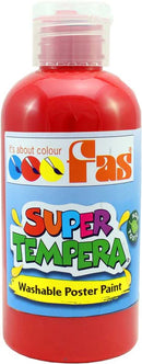 Fas Super Tempera Washable Poster Paints 250ml