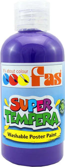 Fas Super Tempera Washable Poster Paints 250ml