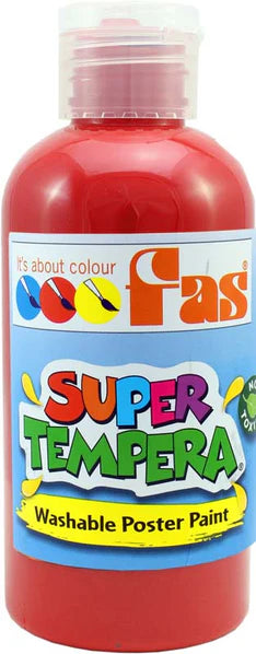 Fas Super Tempera Washable Poster Paints 250ml