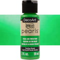 Decoart Americana Pearls Paints 2oz#Colour_FESTIVE GREEN