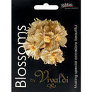 Ribtex Blossoms 6 Head Gold Flower with China Knot Centre