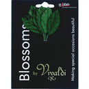 Ribtex Blossoms Velvet Mini Leaf Green Pack of 12