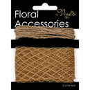 Ribtex Rustic Ribbon + String Natural 2m Pack of 2